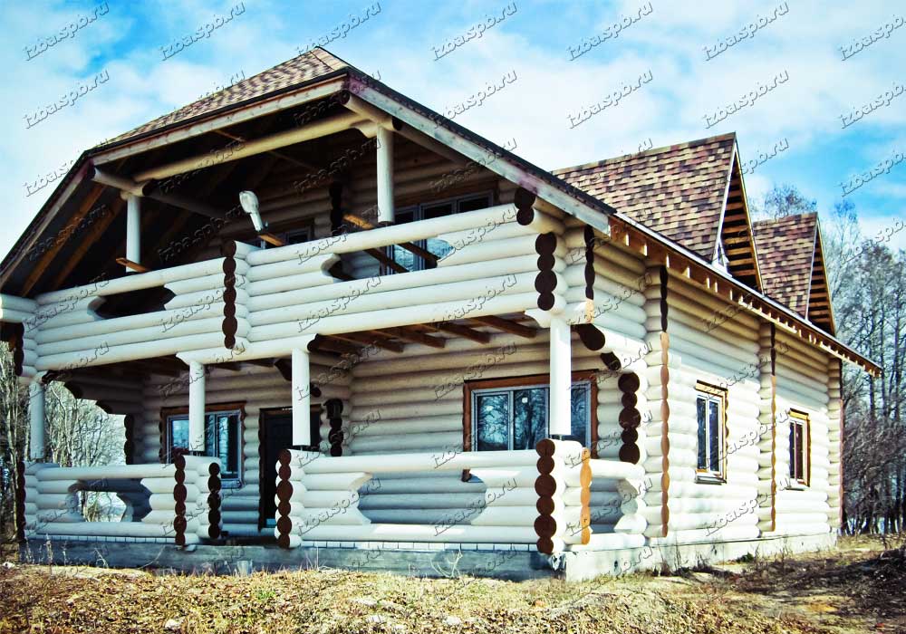 Отделка сруба в д. Домкино Отделка сруба