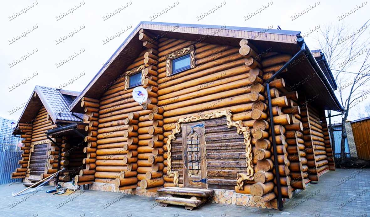 Отделка-срубов-в-Девяткино
