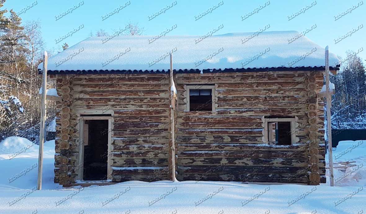 Сборка-сруба-9х9-в-д.-Савочкино-1