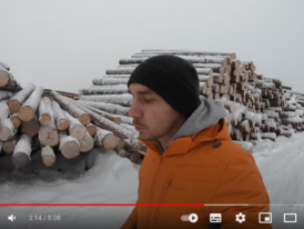 Новости с производства срубов